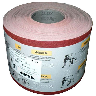 Alox рулон шлифовальный 50 м (основа ткань) P80,100,120,150